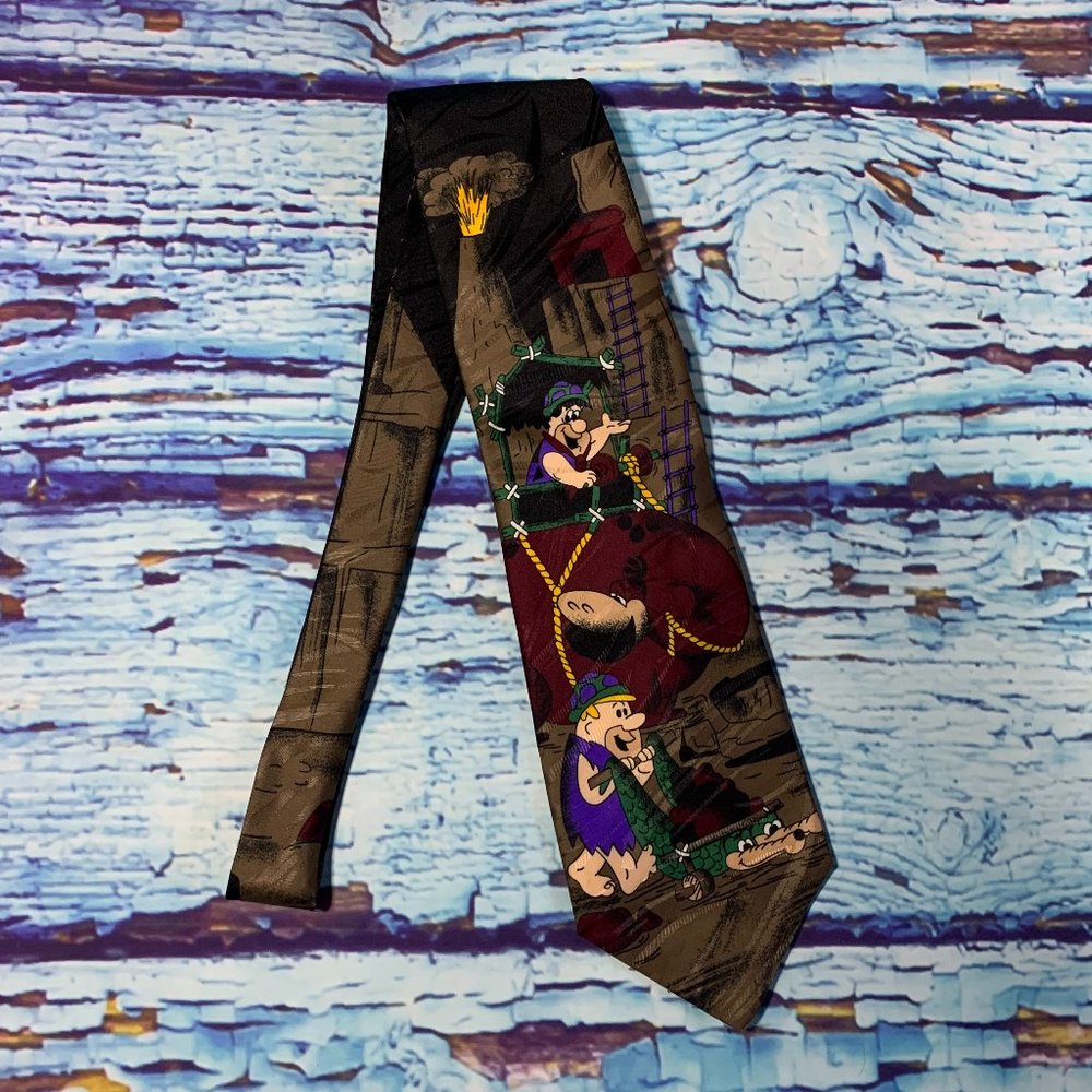 Flintstones Necktie